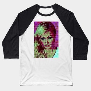 Paris Hilton Mugshot Baseball T-Shirt